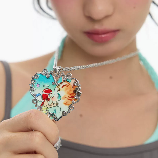 CAT HEART NECKLACE – OLIWA