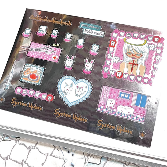 LITTLE TOOTH STICKERS – OOOCTOPUS