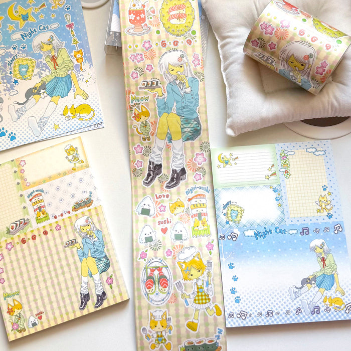 SUSHI STICKER ROLL – OOOCTOPUS