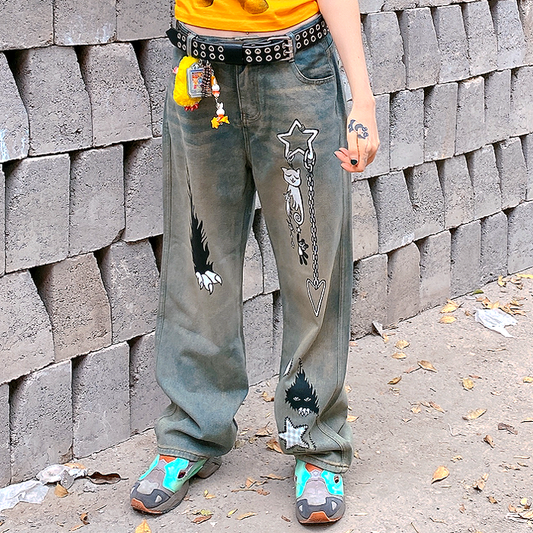 ACID PANTS ★ SIZE L – INECHI