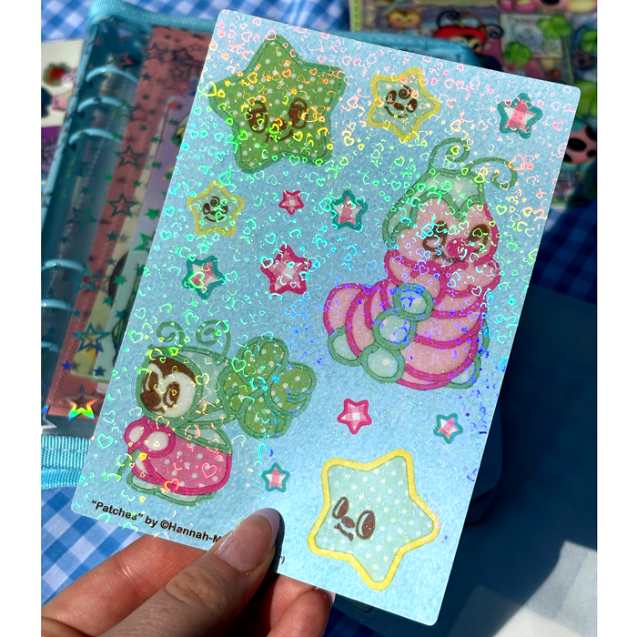 PATCHES STICKERS – HANNAH-MICHELLE