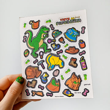 Dinosaur Sticker Sheet