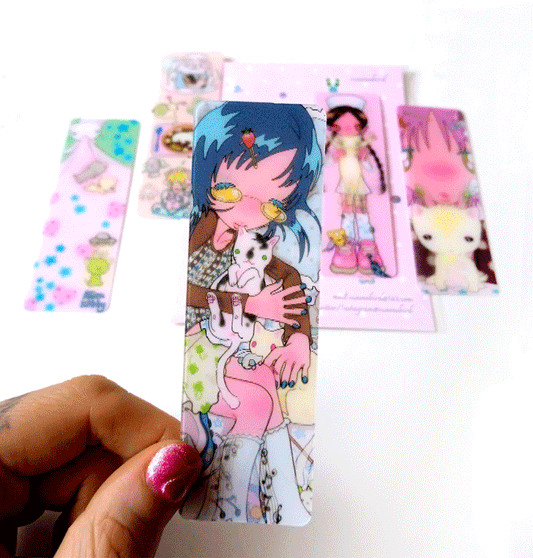 LENTICULAR BOOKMARKS SET – SUNONEBIRD