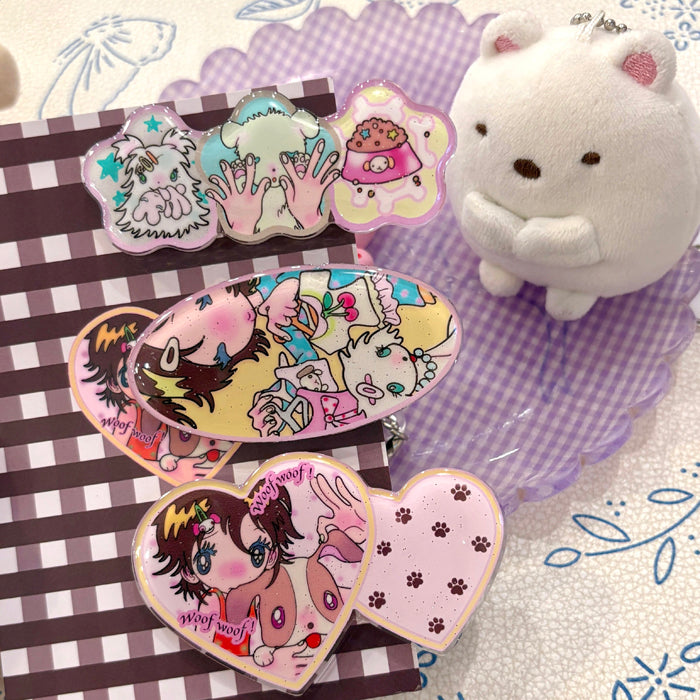 PUPPY LOVE HAIRCLIPS – SUNONEBIRD