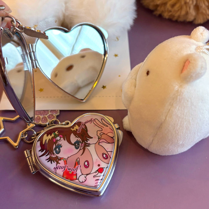 PUPPY LOVE POCKET MIRROR – SUNONEBIRD