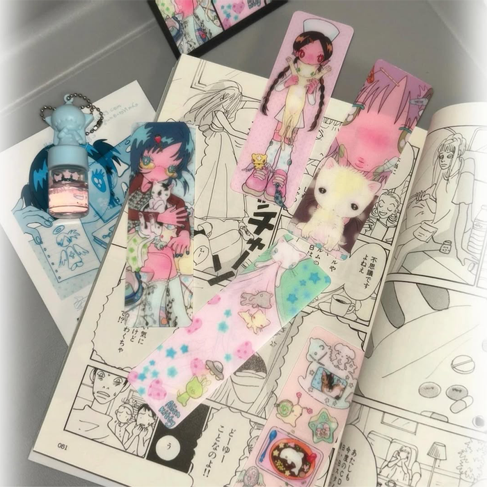 LENTICULAR BOOKMARKS SET – SUNONEBIRD