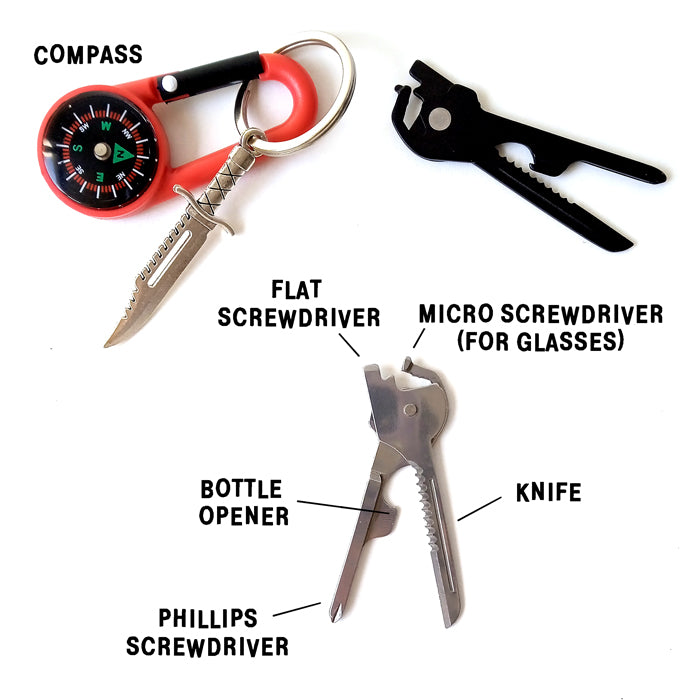 SURVIVAL KEYCHAIN