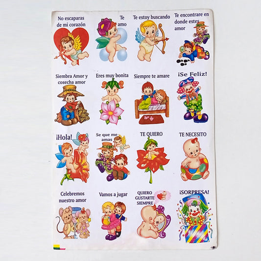 VALENTINE CUTIE STICKERS