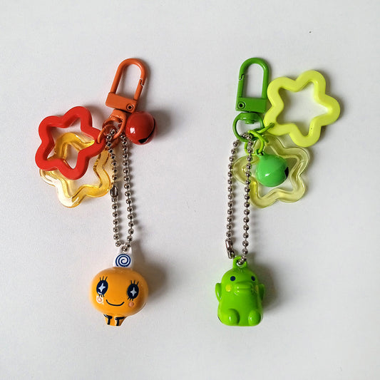 TAMAGOTCHI BELL KEYCHAIN