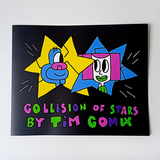 COLLISION OF STARS COLOURING BOOK – TIM COMIX