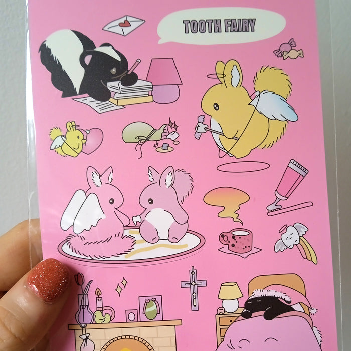 TOOTH FAIRY STICKERS