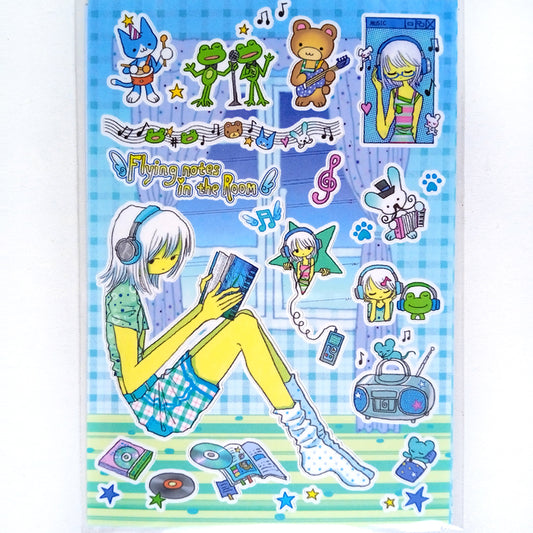 FLYING NOTES STICKERS – OOOCTOPUS