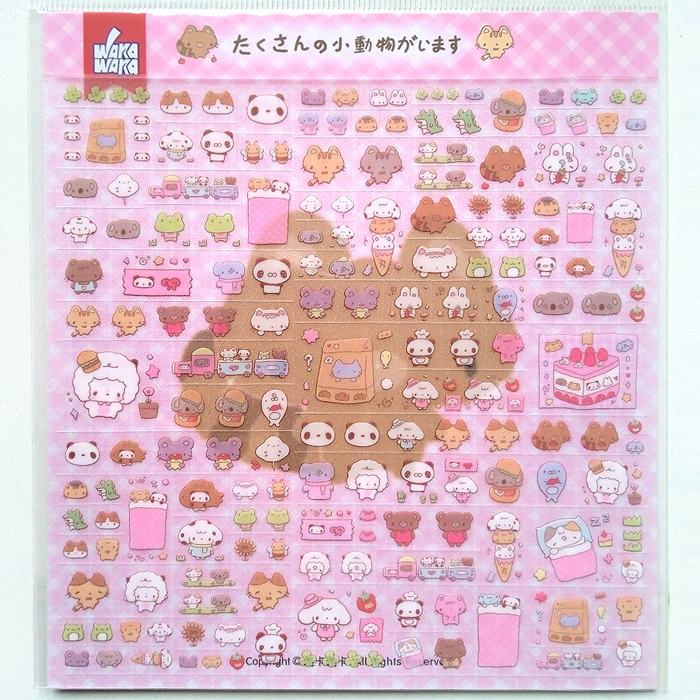 PANDA & FRIENDS STICKERS