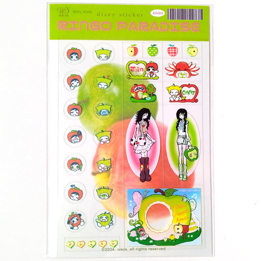 RINGO PARADISE STICKERS – WASA