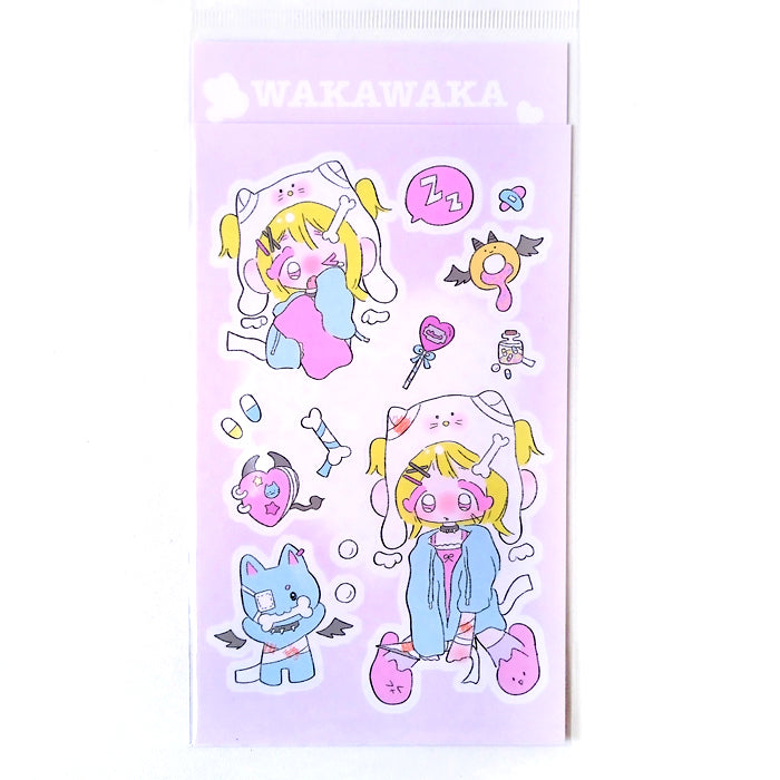 SWEET GIRL STICKERS ★ LILLAC – WAKA WAKA