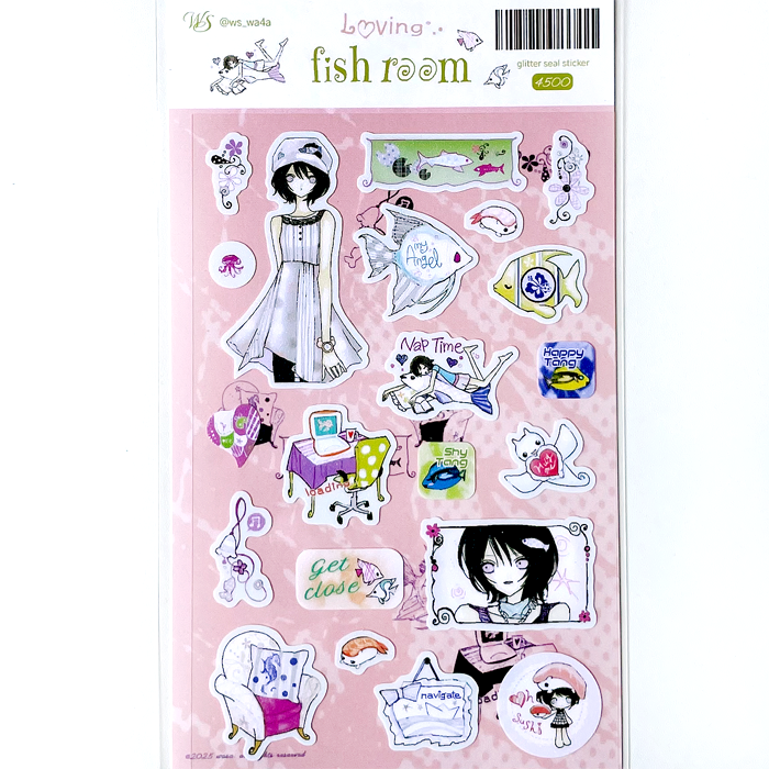 FISH ROOM STICKERS – WASA