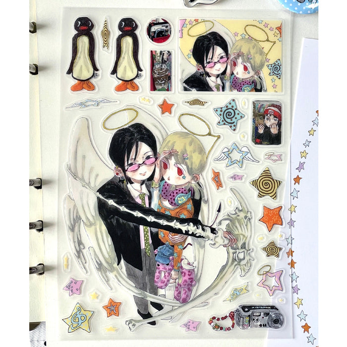 BONE SICKLE STICKERS – XING BAORONG