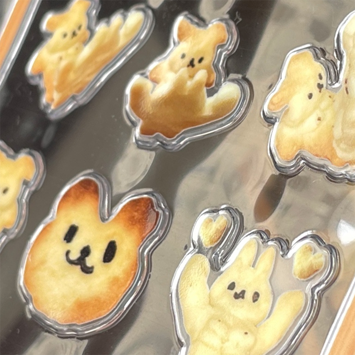 BEAN PASTE BEARS 3D STICKERS – XUE MIAN DOU SHA