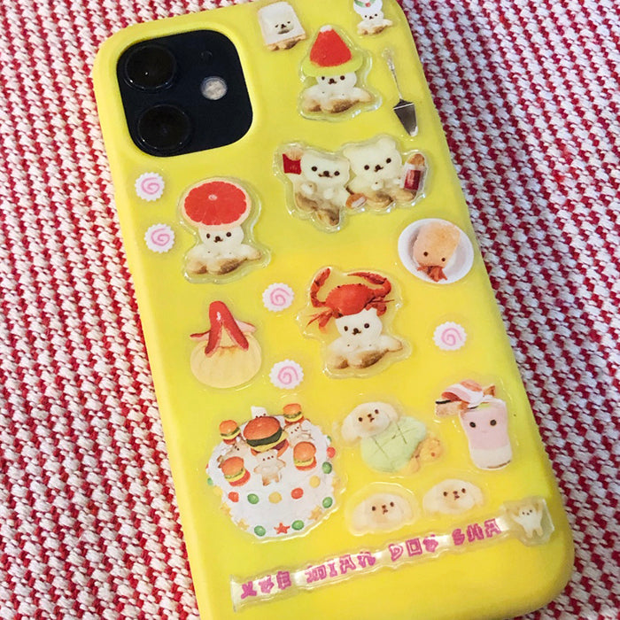 DELICIOUS CLUB STICKERS – XUE MIAN DOU SHA